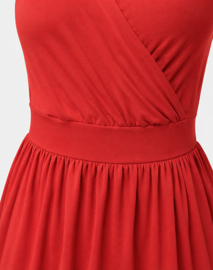 Women's One-Shoulder Maxi Cocktail Dress with Slit (10)