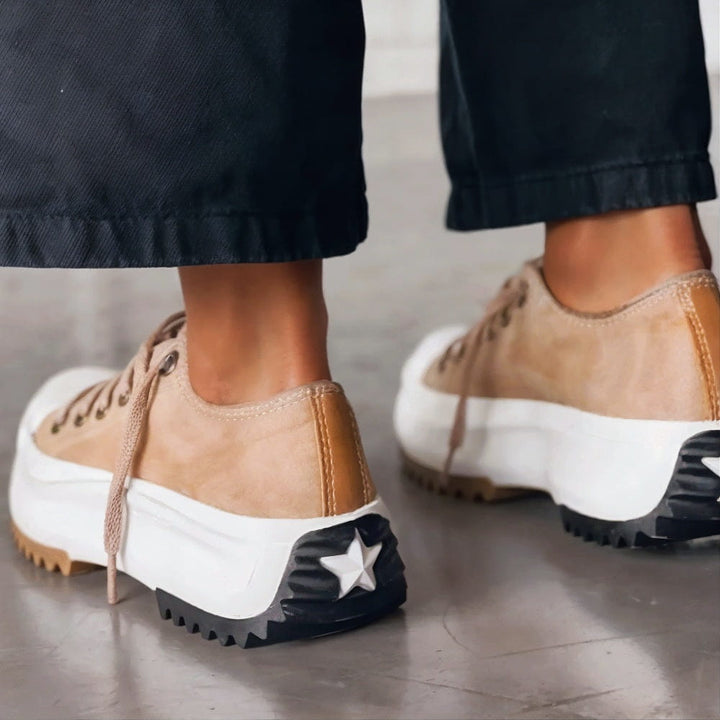 Women's Orthopedic Canvas Platform Sneaker (2)
