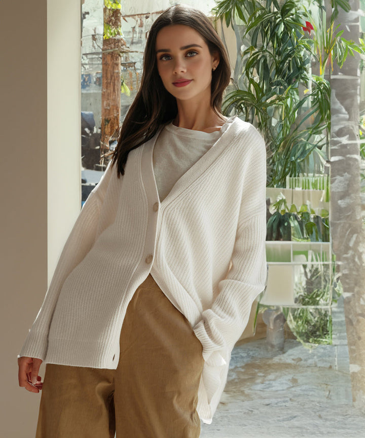 Women's Oversized Cardigan in Chunky Knit (14)