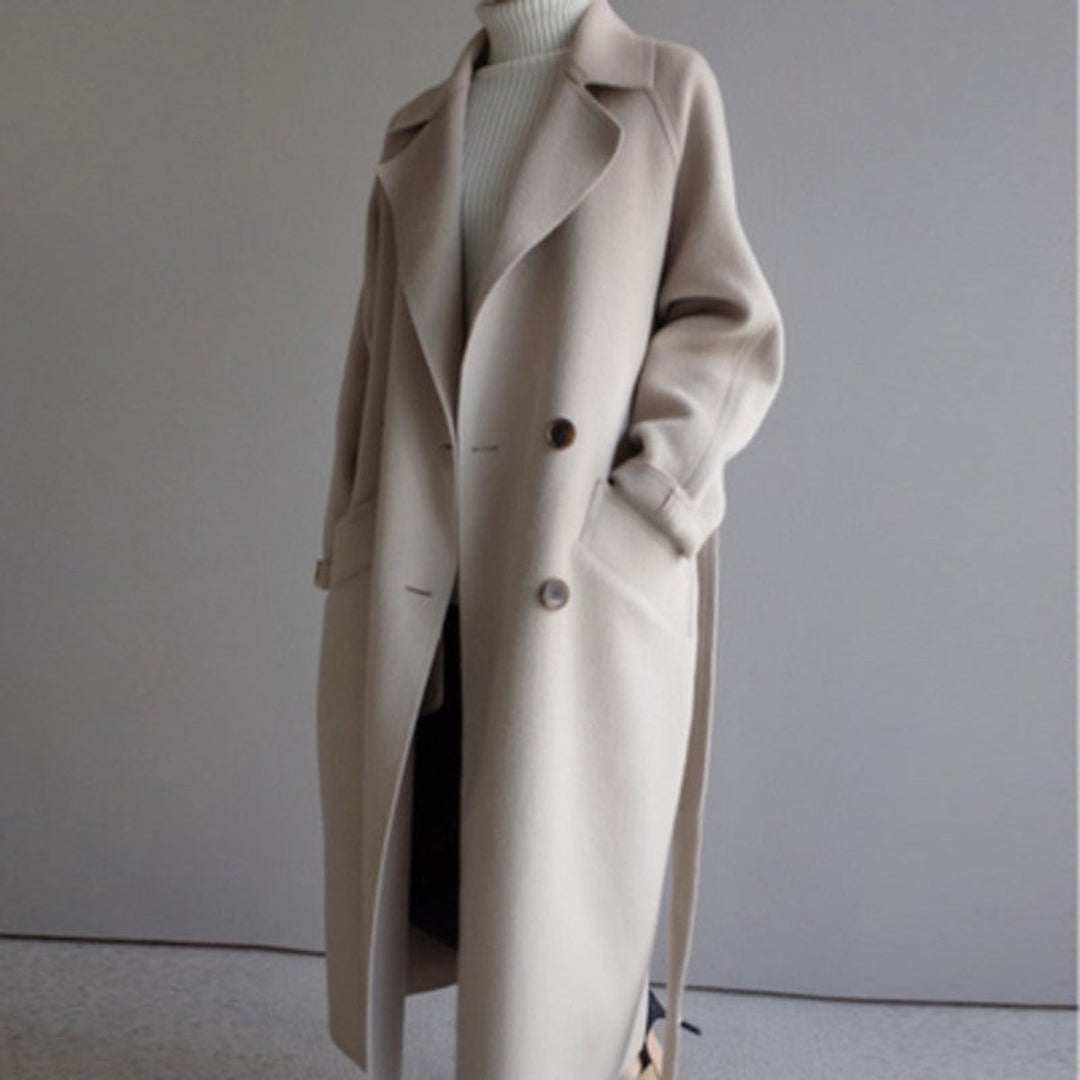 Women's Oversized Cashmere Blend Maxi Coat