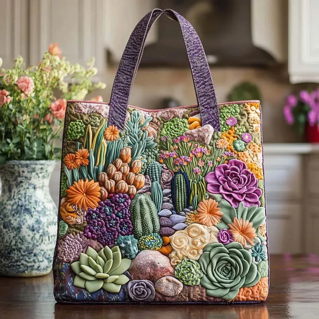Women's Padded Floral Tote Bag for Everyday in Multicolour