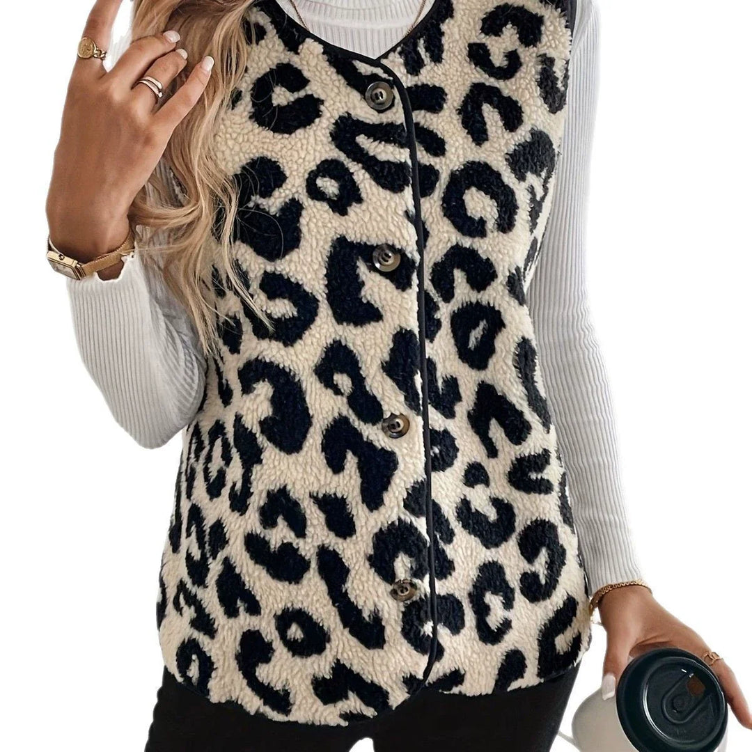 Women's Patterned Knit Open Cardigan