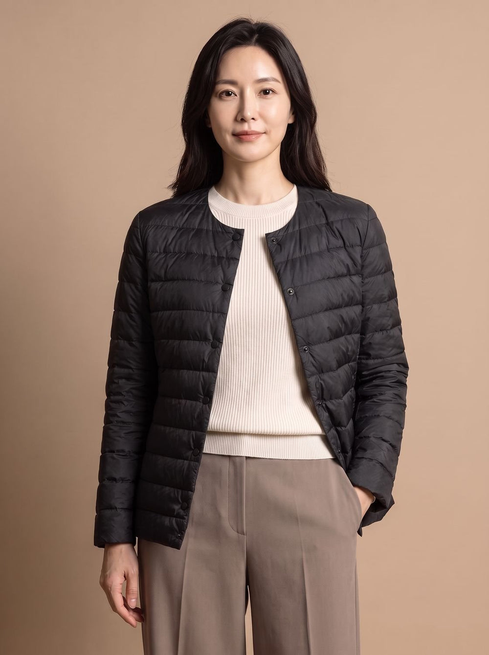 Women's Puffer Coat for Winter Layering (2)