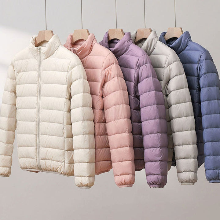 Women's Puffer Coat with Quilting for Winter (6)