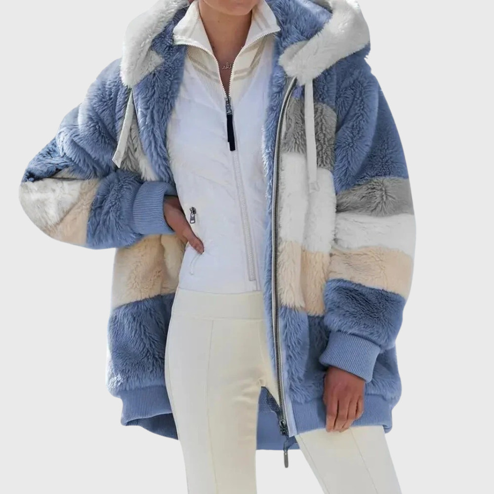 Women's Puffer Jacket in Lightweight Multicolor Style (2)