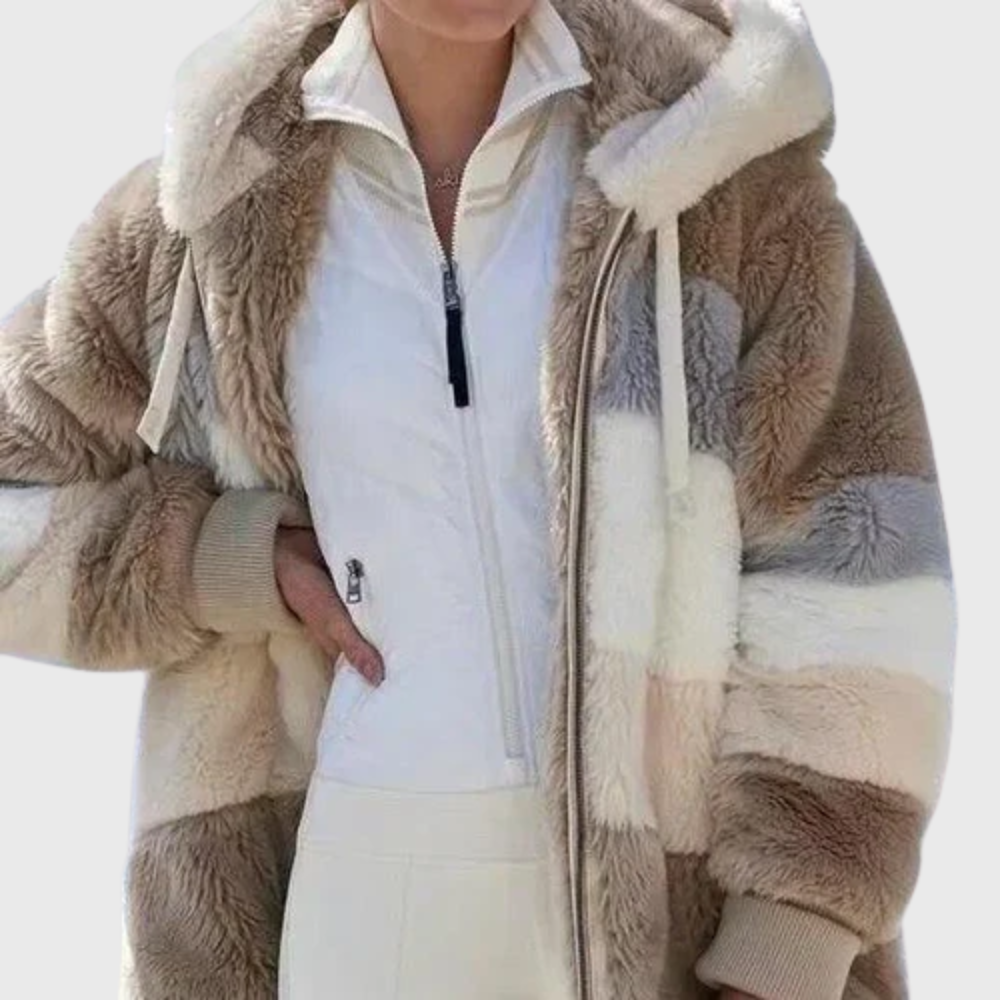 Women's Puffer Jacket in Lightweight Multicolor Style (5)