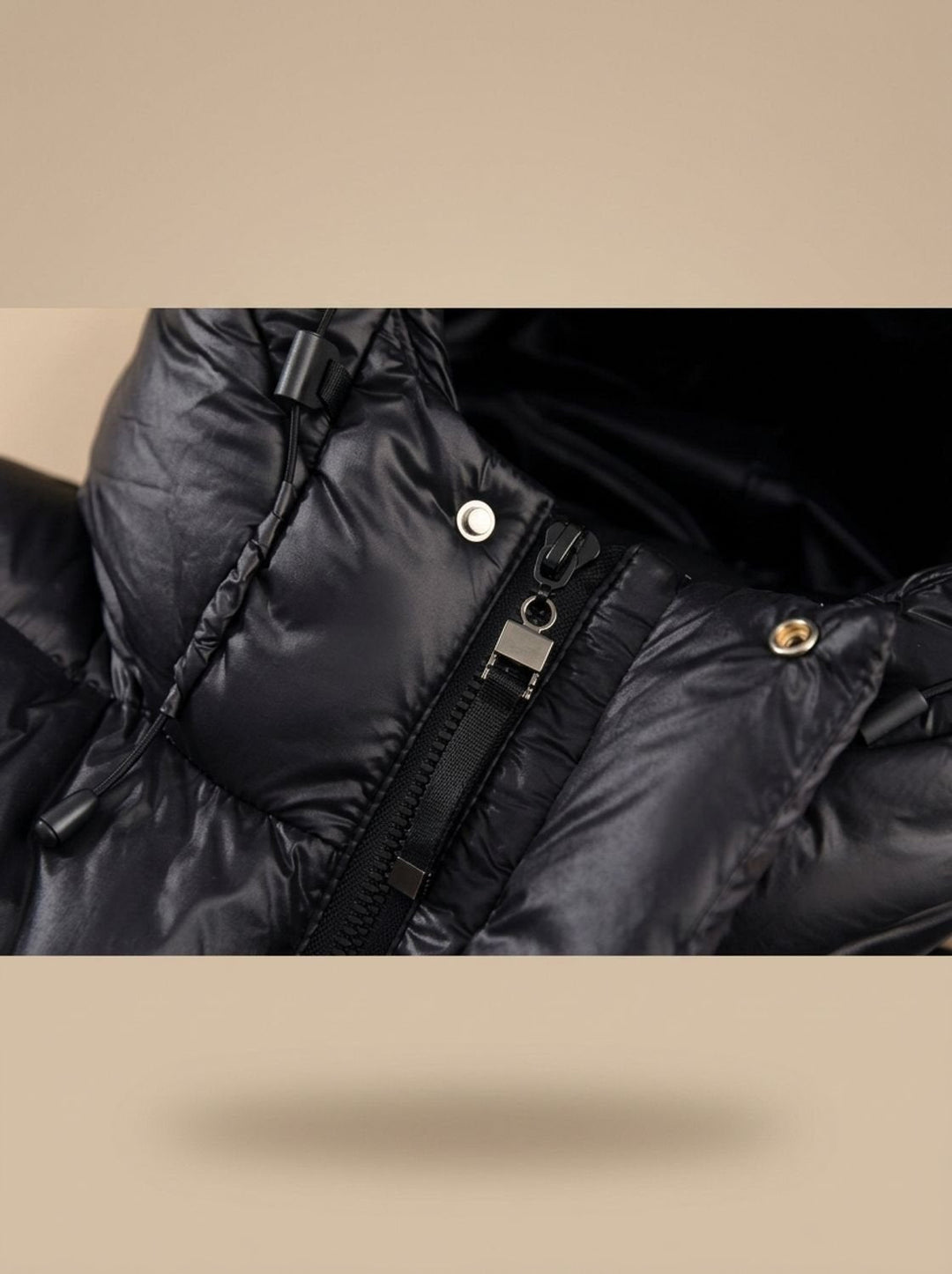 Women's Puffer Maxi Coat with Quilted Hood (11)