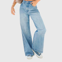 Alice | Women's Relaxed Jeans Wide-Leg Trousers