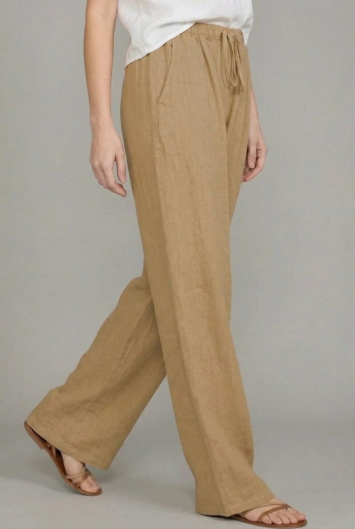 Women's Relaxed Linen Pants for Everyday Summer (2)