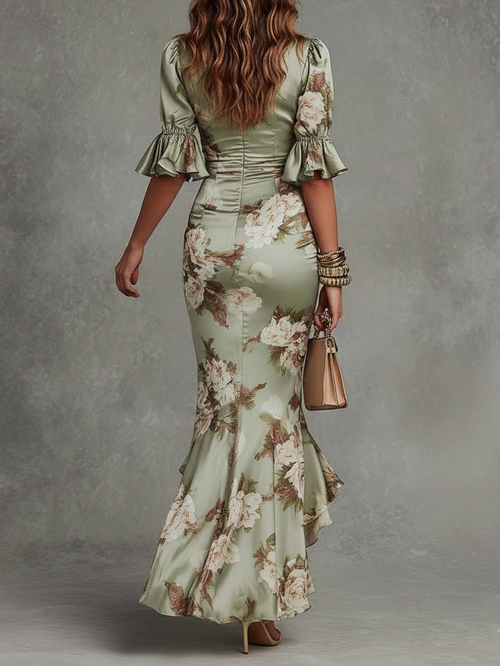 Women's Romantic Fall Wedding Guest Dress (3)