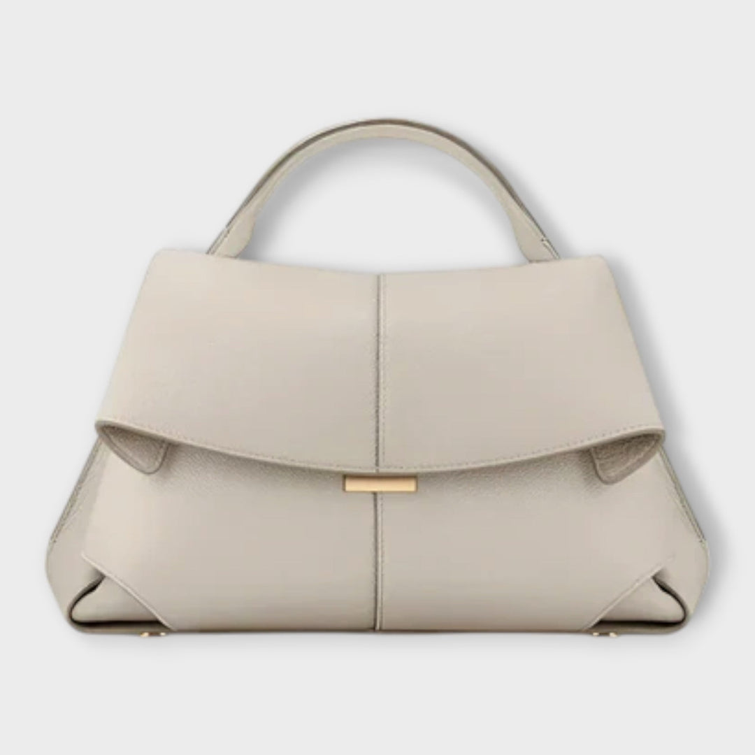Women's Roomy Leather Tote Bag for Everyday in White