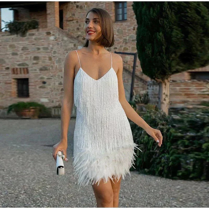 Women's Sequin Mini Christmas Party Dress (2)