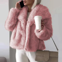 Harper | Women's Short Faux Fur Winter Jacket