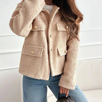 Harper | Women's Short Winter Wool Coat with Structured Fit
