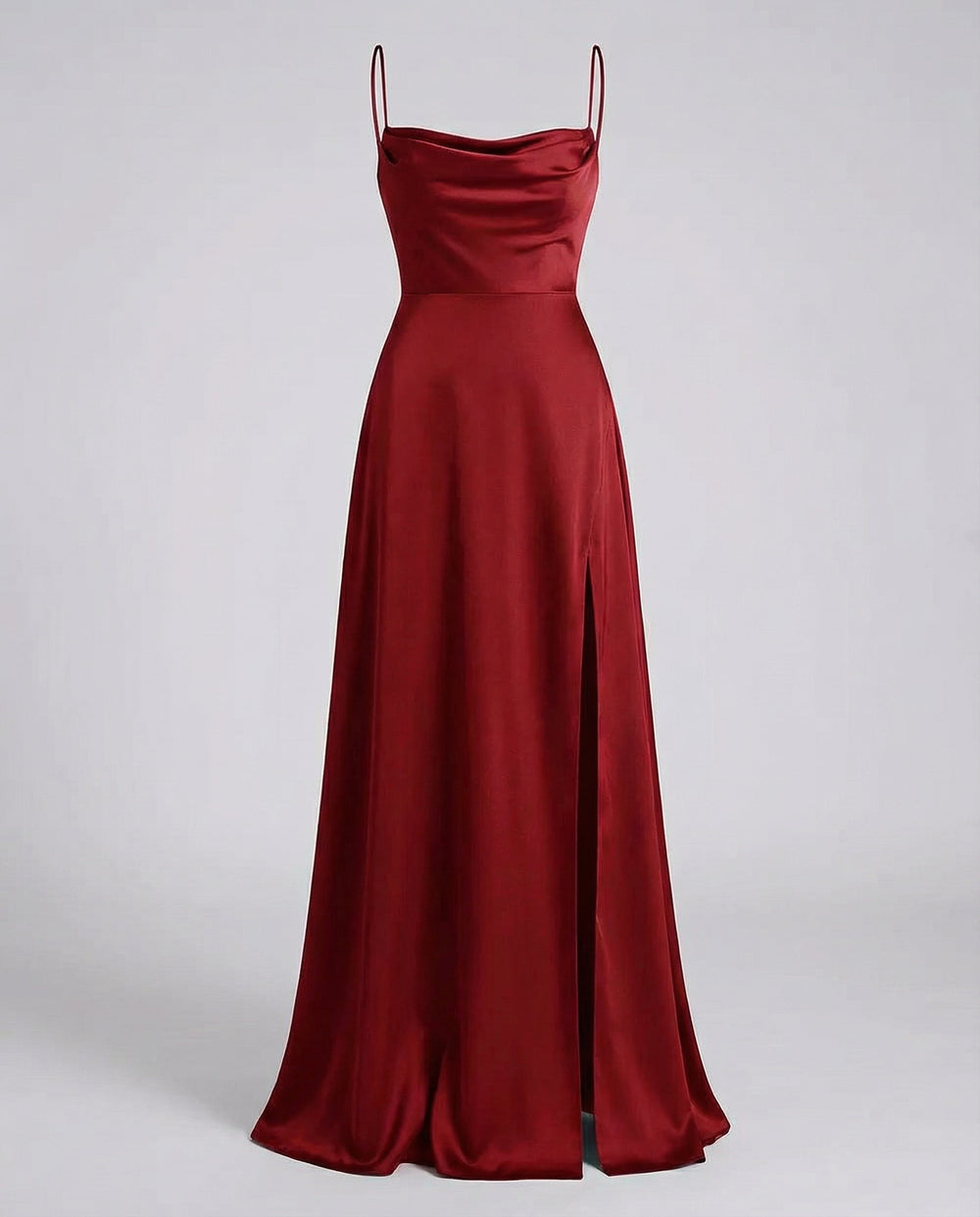Women's Silk Maxi Dress for Wedding Guests (2)