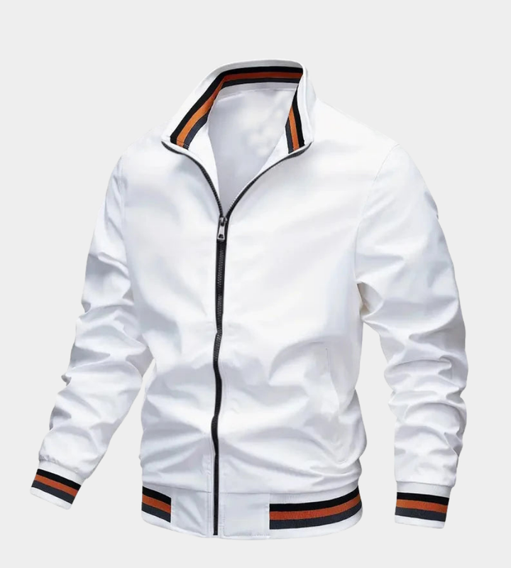 Women's Sleek Puffer Jacket for Autumn Layers in White