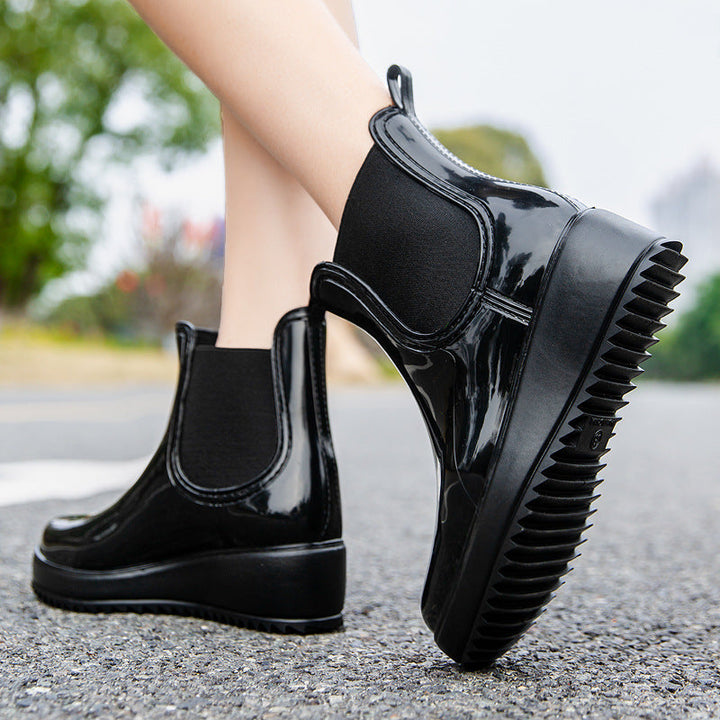 Women's Slip-Resistant Waterproof Chelsea Ankle Boots (4)
