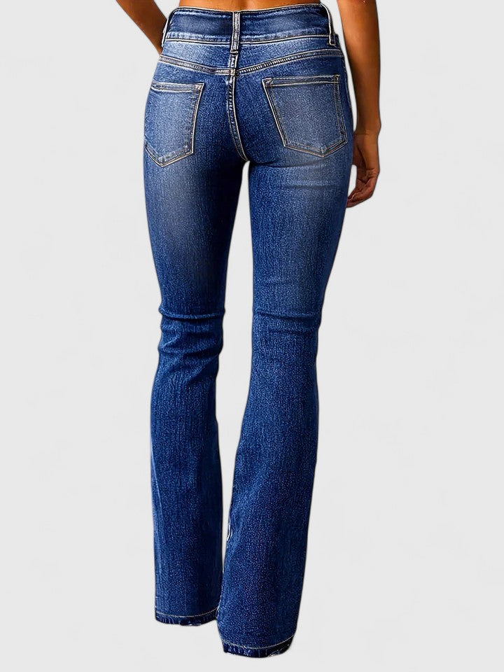 Women's Smart Stretch Jeans with Wide Legs (5)