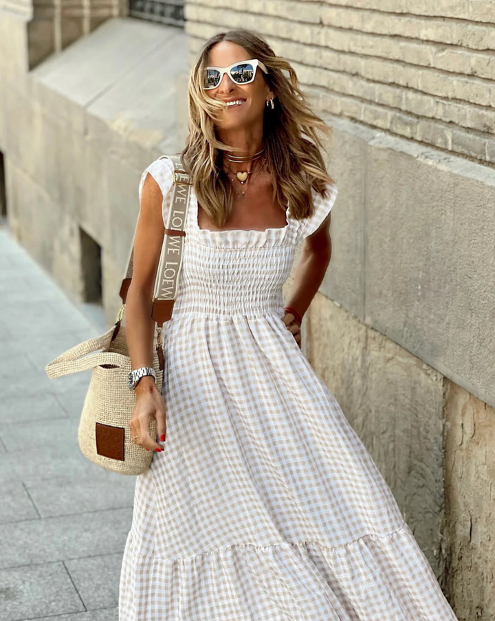 Women’s Smocked Casual Events Maxi (3)