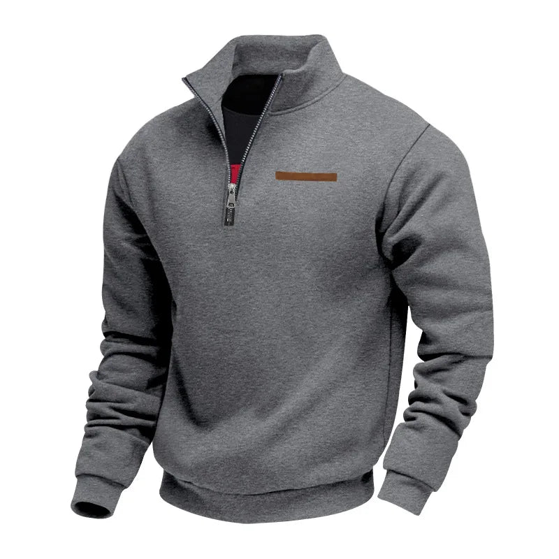 Women's Soft Casual Comfort Oversized Sweatshirt in Dark Grey