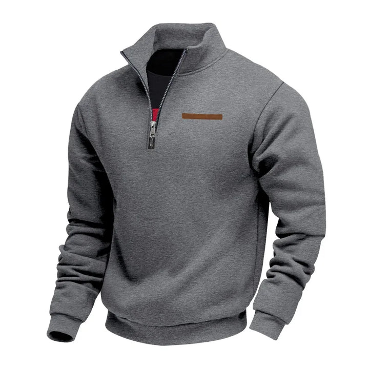 Women's Soft Casual Comfort Oversized Sweatshirt in Dark Grey