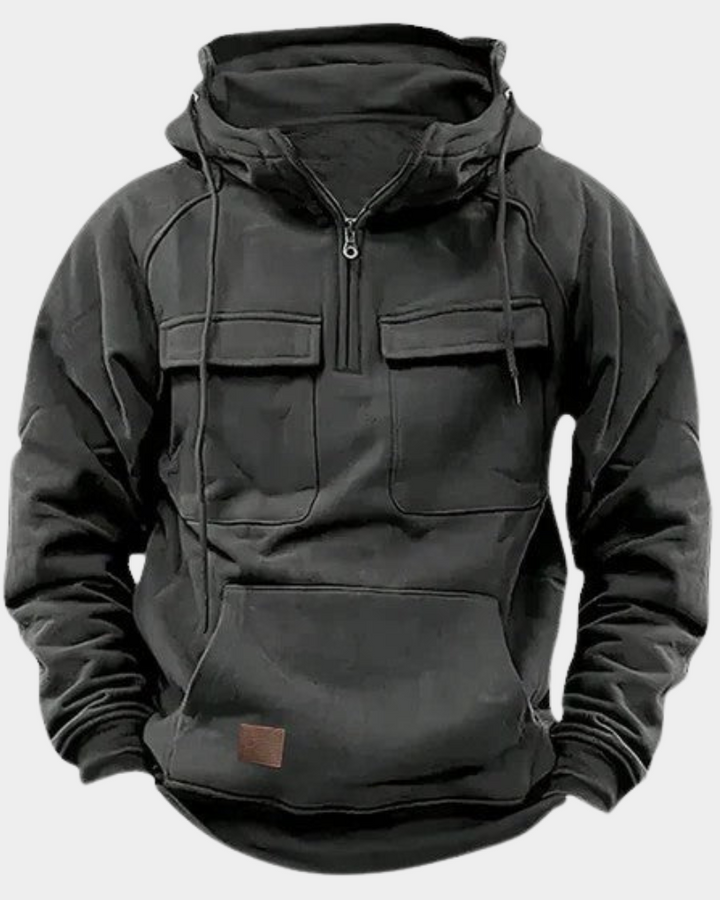 Women's Soft Casual Hoodie for Layering in Grey