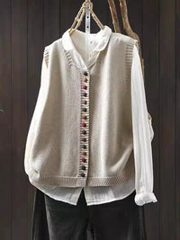 Ava | Women's Soft Knit Vest for Layering