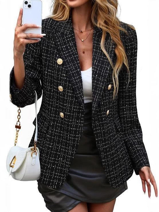 Women's sophisticated blazer for chic occasions in Black