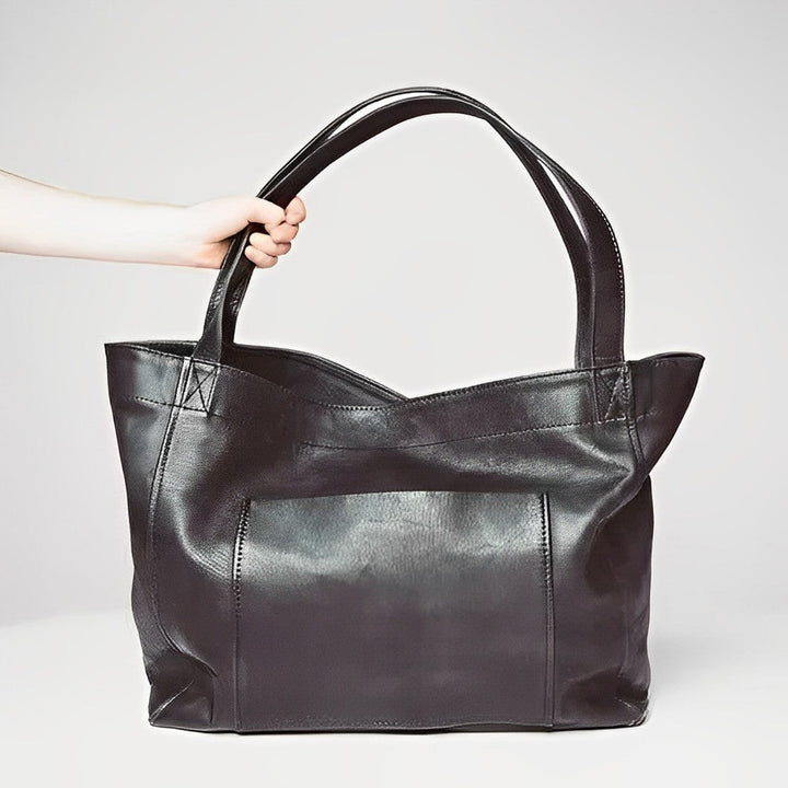 Women's Spacious Tote Bag for Everyday Work in Black
