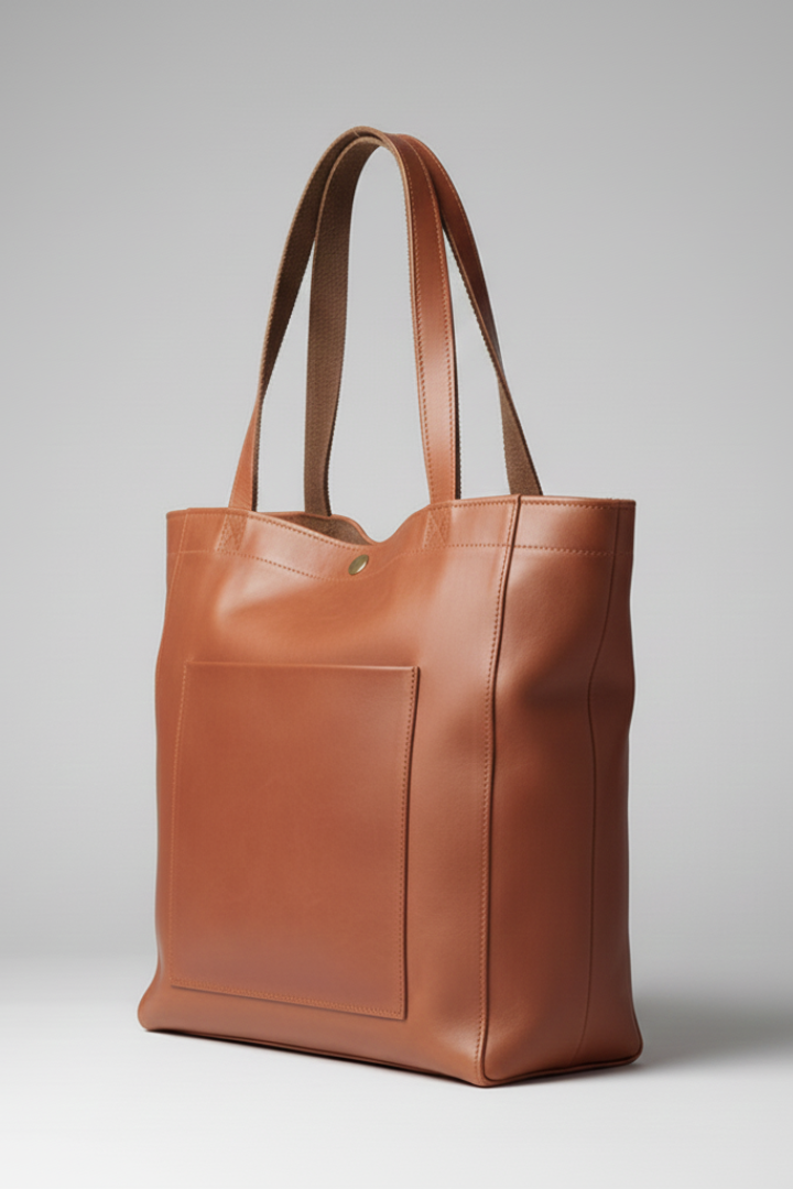 Women's Structured Laptop Bag Minimalist Tote (4)