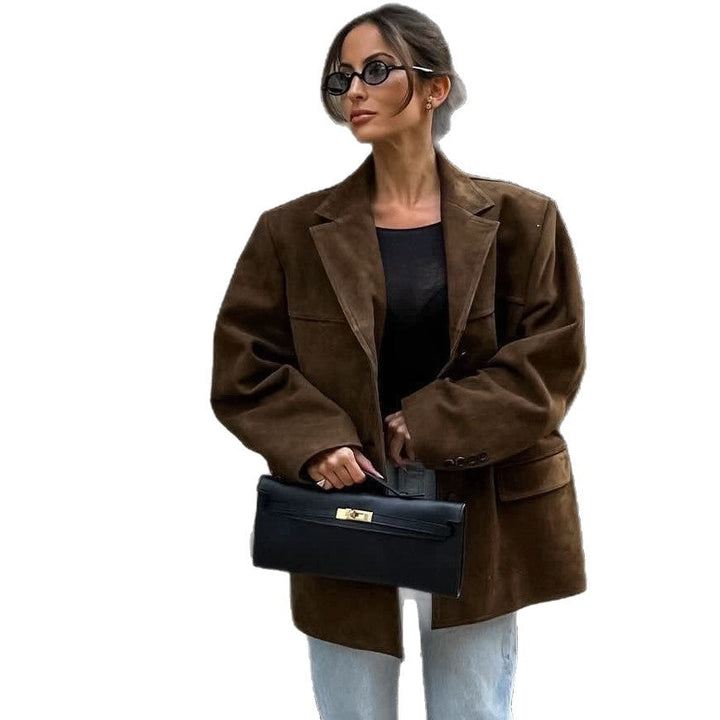 Women's Suede Jacket for Modern Elegance (5)