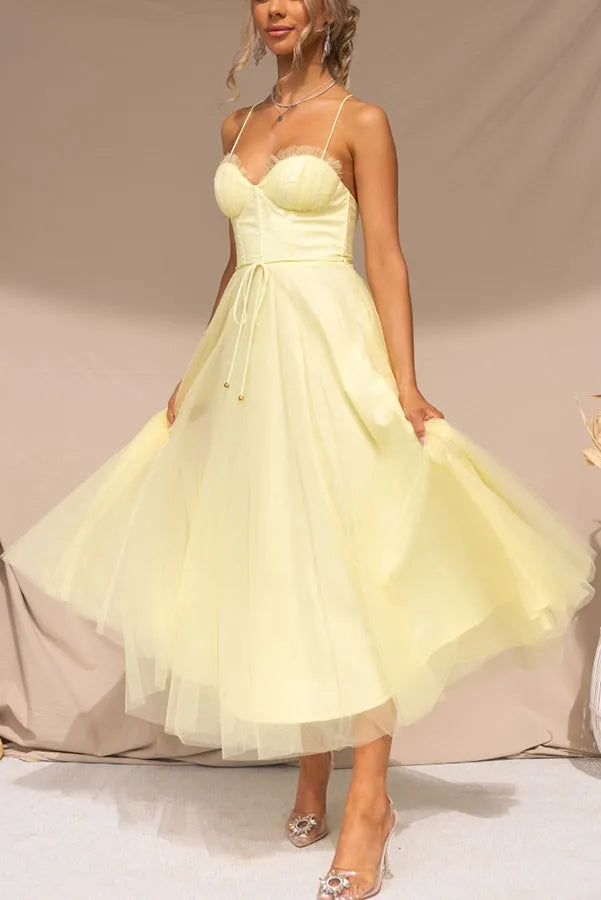 Women's Summer Midi Dress for Wedding Guests (2)