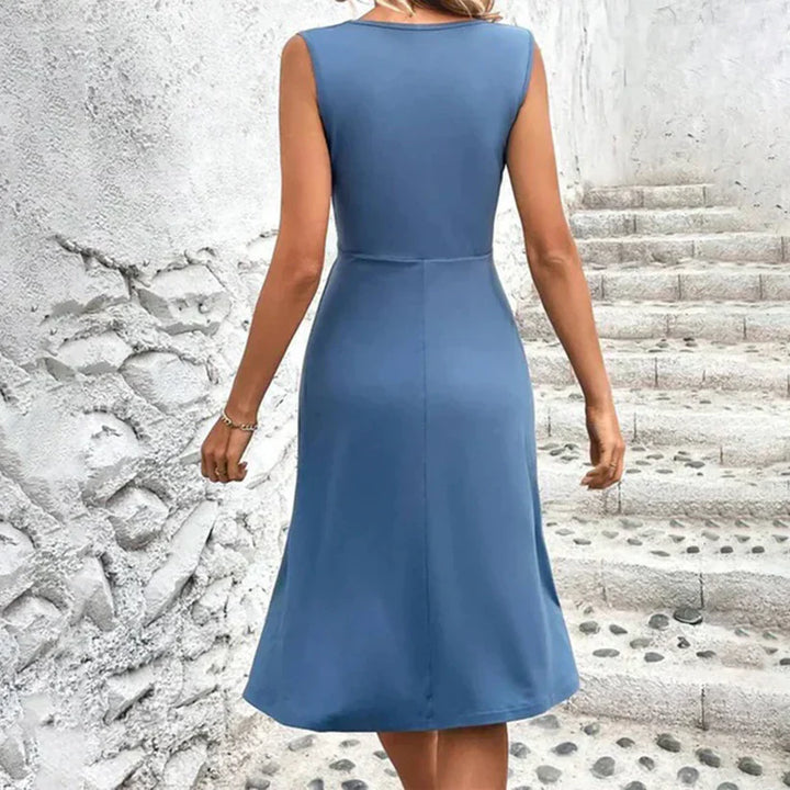 Women's Summer Wedding Guest Midi Dress (4)