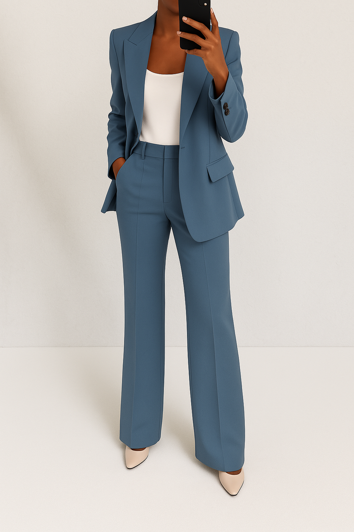 Women's Tailored Blazer and Trouser Set (2)