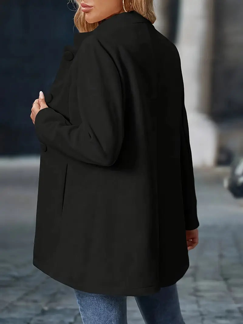 Women's Tailored Coat for Layering Versatility (10)