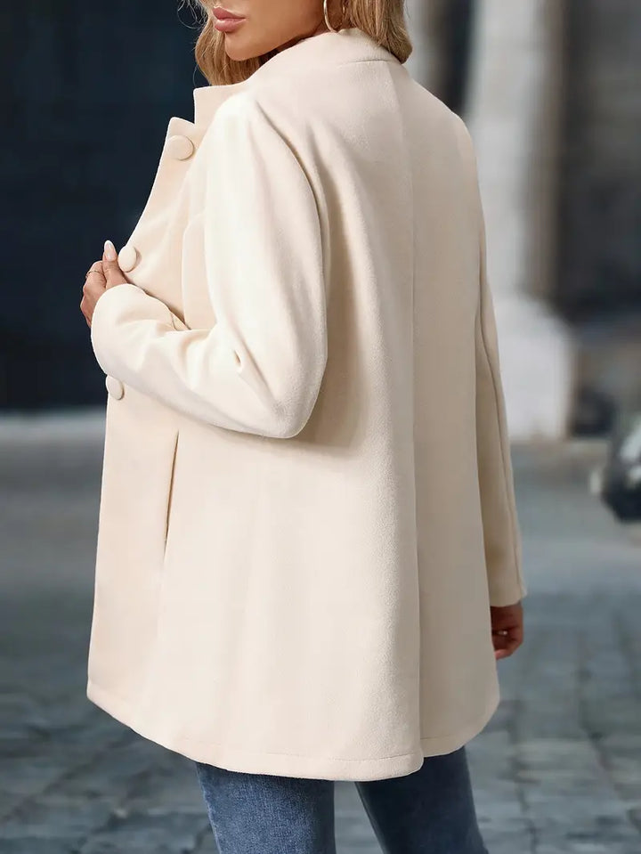 Women's Tailored Coat for Layering Versatility (4)