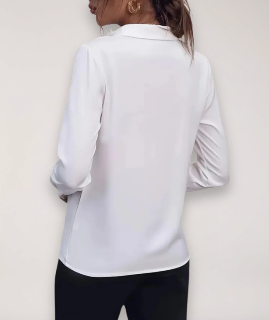 Women's Tailored Office Blouse for Spring (2)