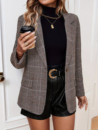 Sienna | Women's Tailored Plaid Jacket for Fall