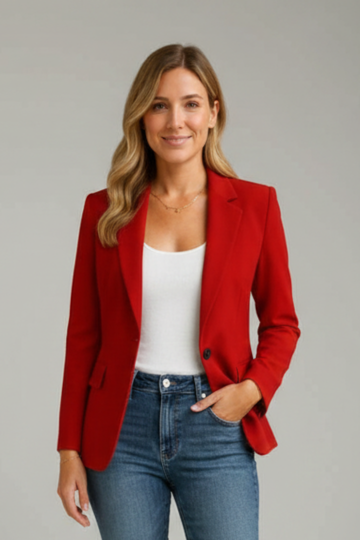 Women's Tailored Trench Coat Blazer (2)