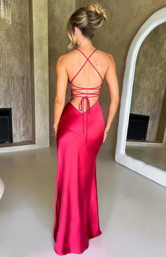 Women’s Thin Strap High Slit (6)