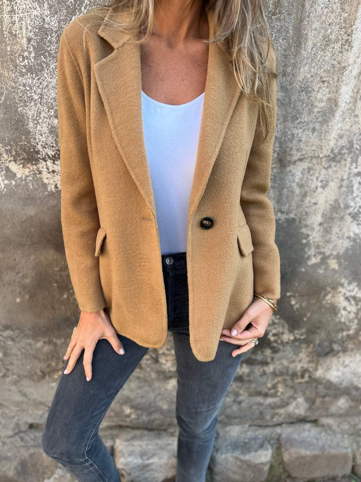 Women's Timeless Tailored Blazer in Brown
