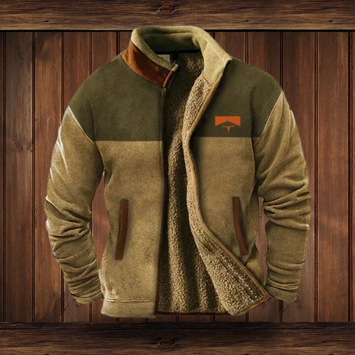 Women's Urban Fleece Vest for Autumn in Brown