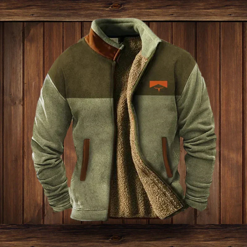 Women's Urban Fleece Vest for Autumn in Green