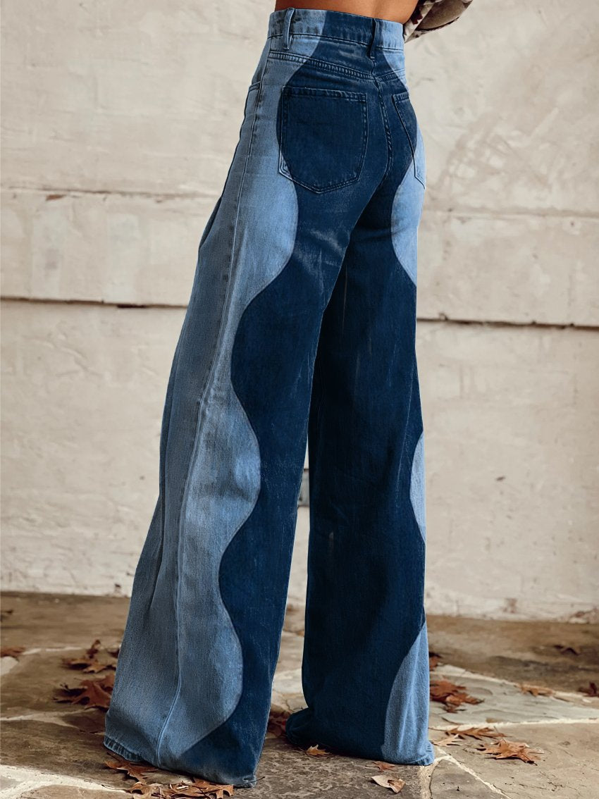 Women's Vintage Jeans Boho Pants (2)