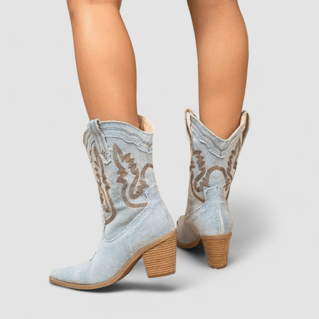 Women's Western Ankle Boots for Autumn (3)