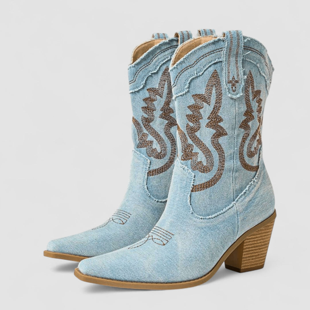 Women's Western Ankle Boots for Autumn (4)