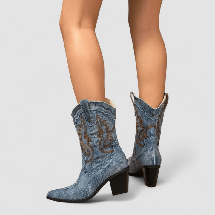 Women's Western Ankle Boots for Autumn (7)