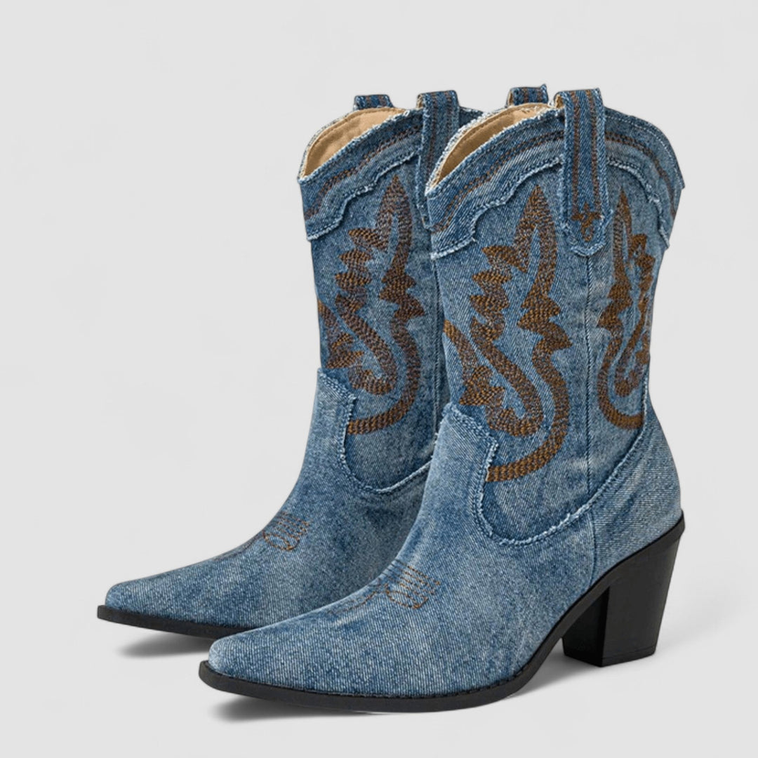 Women's Western Ankle Boots for Autumn (8)