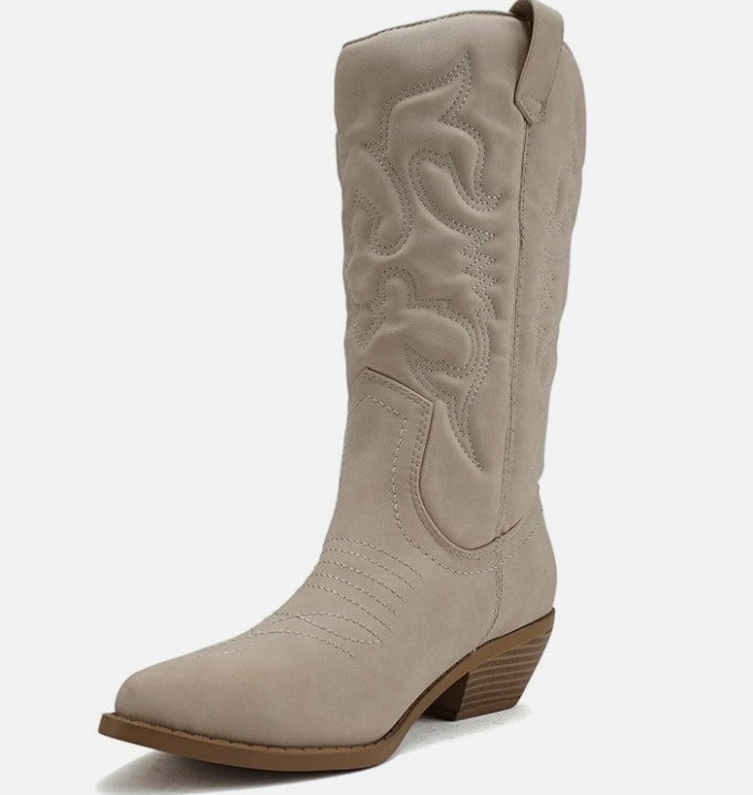 Women's Western Pointed Knee-High Boots (2)