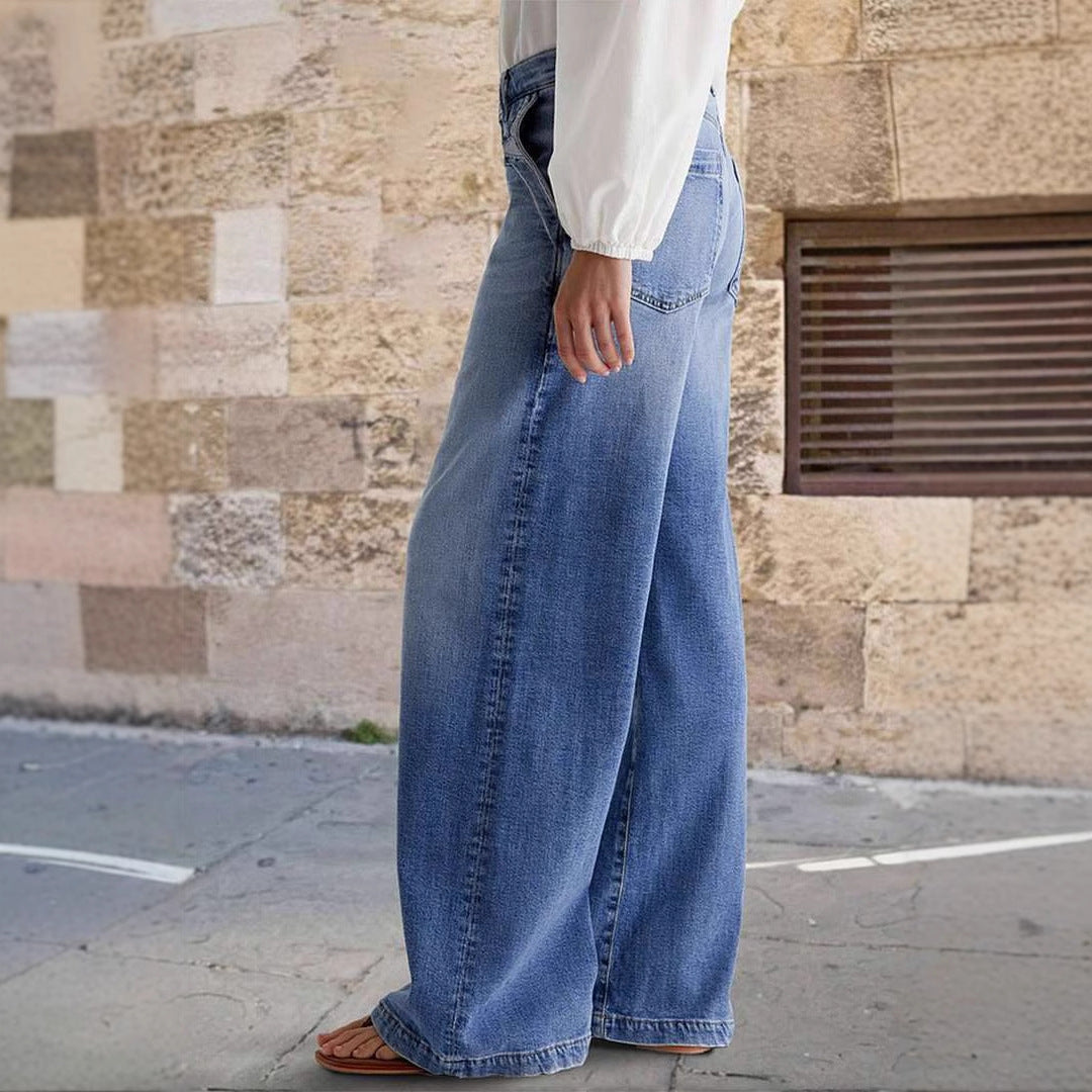 Women's Wide Leg Jeans for Everyday Wear (3)